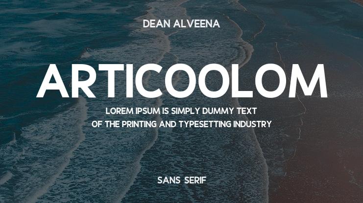 Articoolom Font