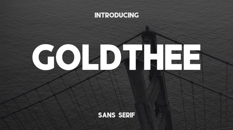 Goldthee Font