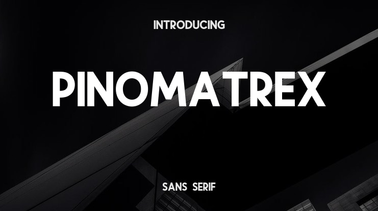 Pinomatrex Font