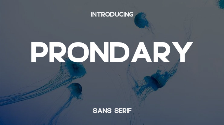 Prondary Font