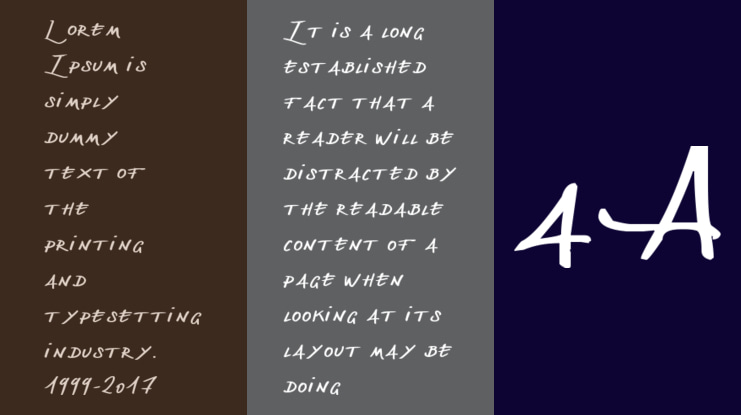 Denishandwritting Font