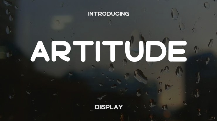 Artitude Font