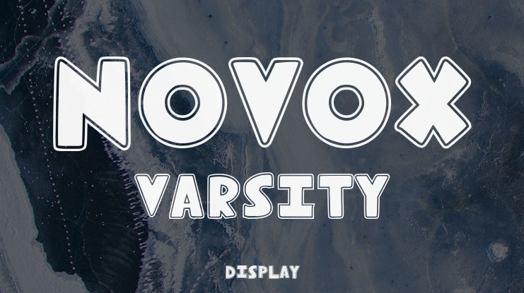 Novox Varsity Font