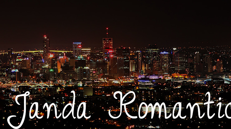 Janda Romantic Font