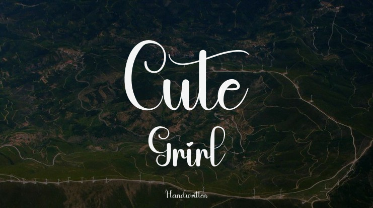 Cute Grirl Font