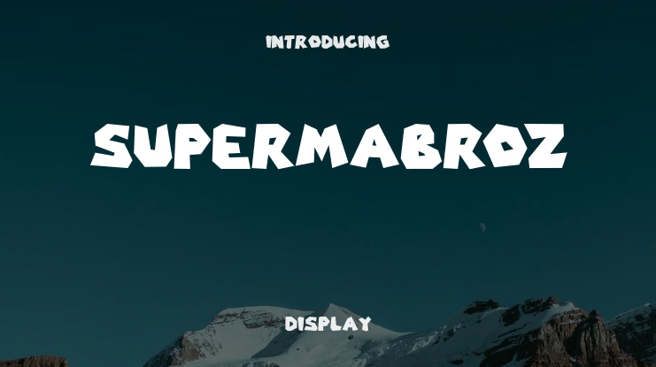 SUPERMABROZ Font