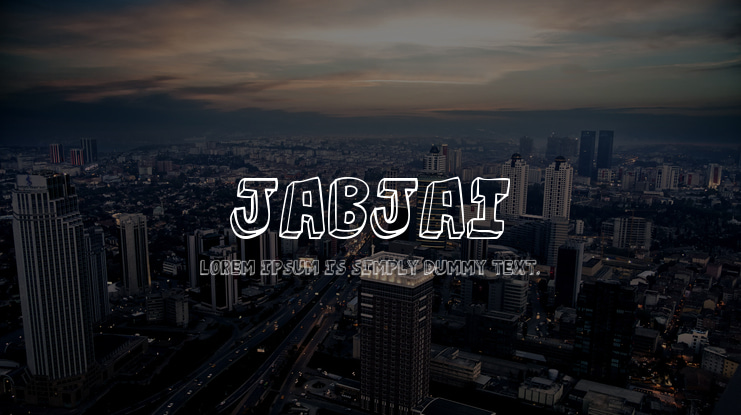 Jabjai Font Family