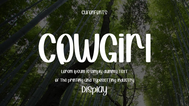 CowGirl Font