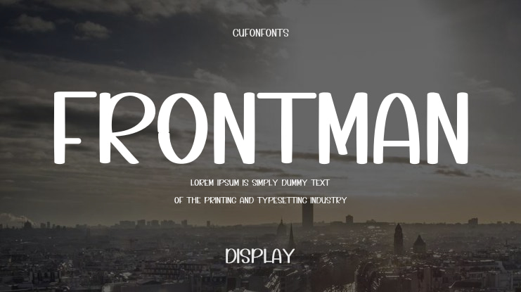 Frontman Font