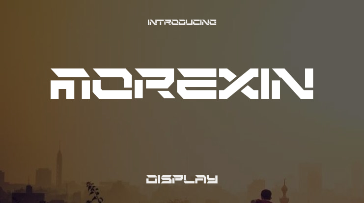 MOREXIN Font