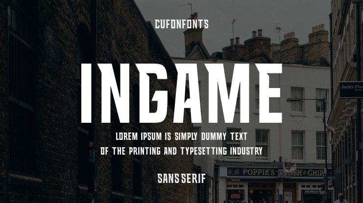 INGAME Font