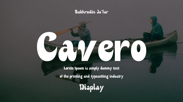 Cavero Font Family