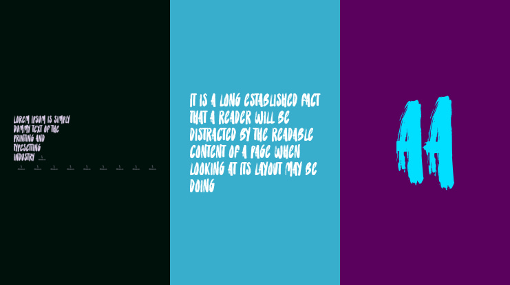 Painting The Town Font