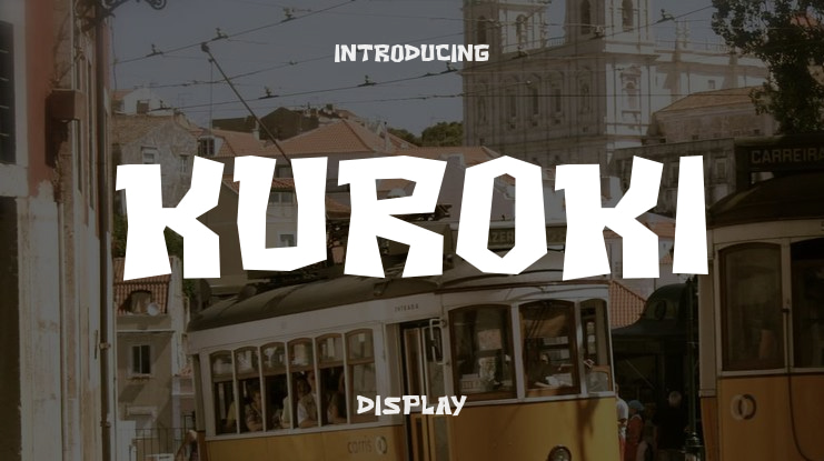 KUROKI Font
