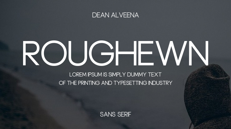 Roughewn Font