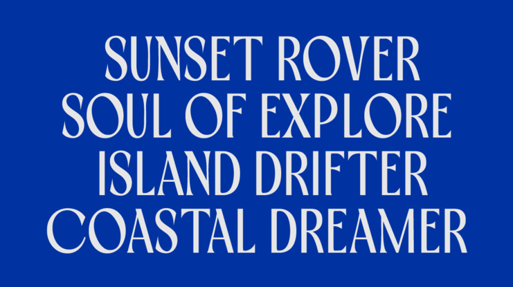 Bluemun Timeless Serif Font