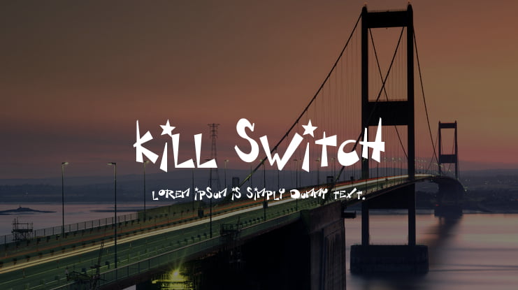 Kill Switch Font