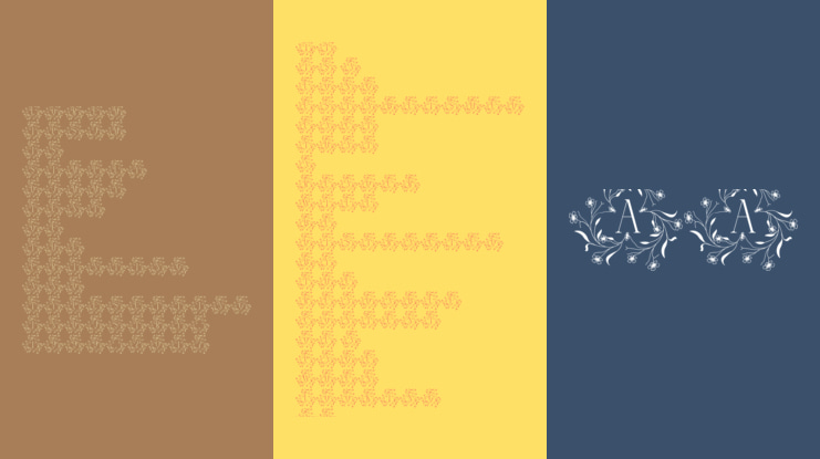 Sweet Cherish Monogram Font