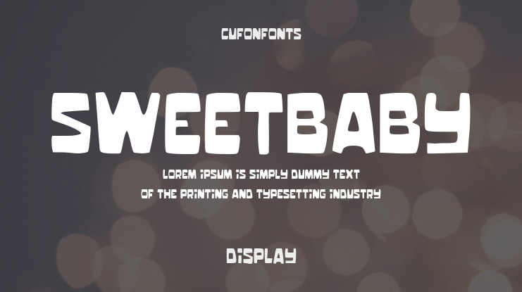 Sweetbaby Font