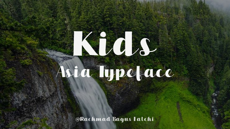 Kids Asia Font