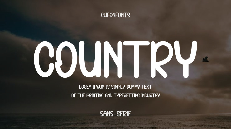 Country Font