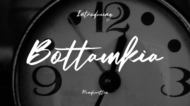 Bottamkia Font