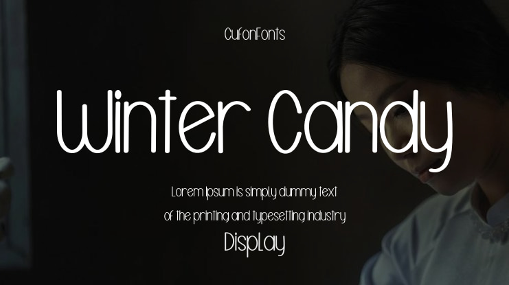 Winter Candy Font