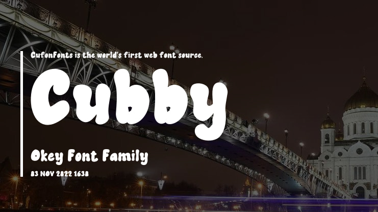 Cubby Okey Font