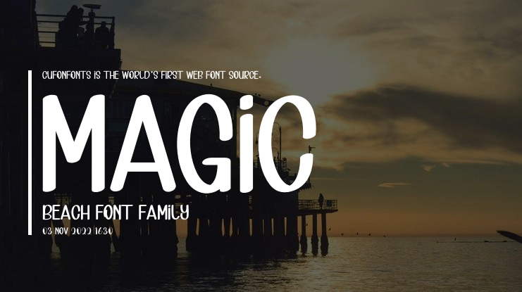 Magic Beach Font