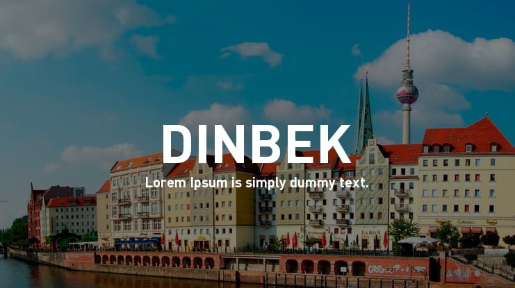 DINBEK Font