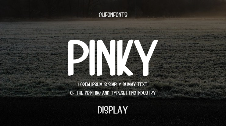 Pinky Font
