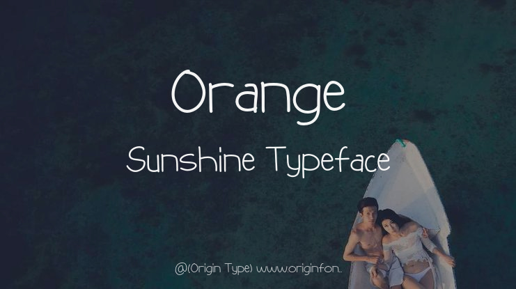 Orange Sunshine Font