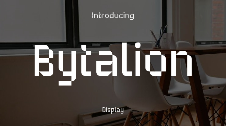 Bytalion Font