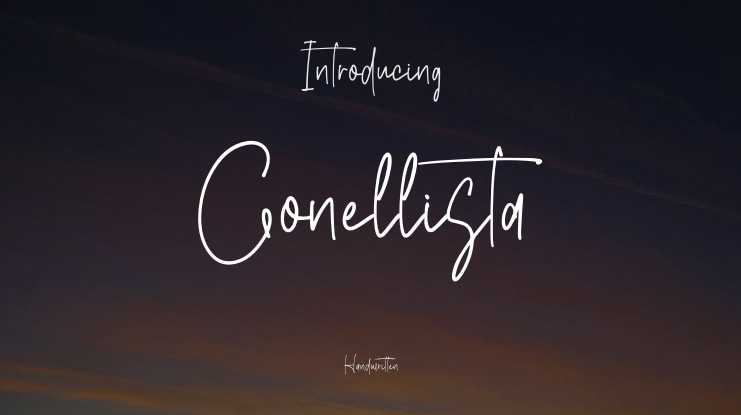 Conellista Font