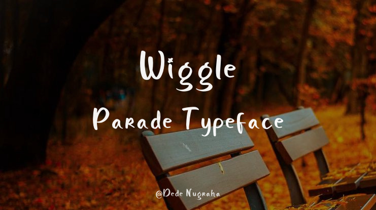 Wiggle Parade Font