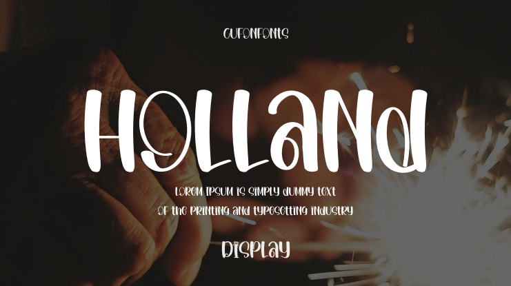 Holland Font