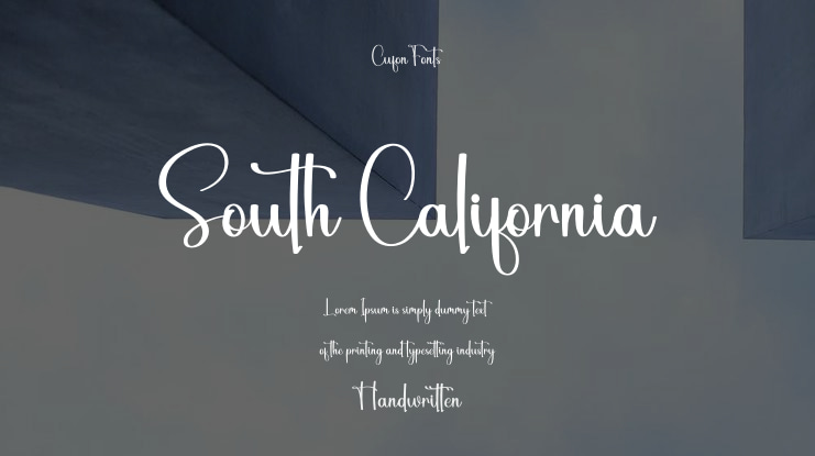 South California Font