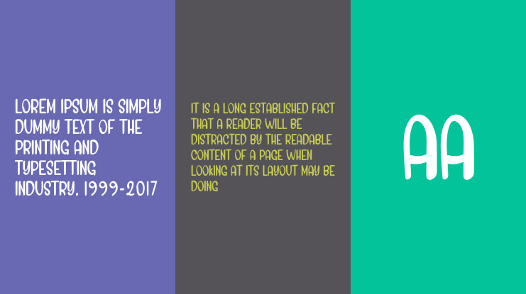 BIRTHDAY PLANNER Font