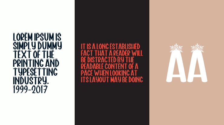 Snowith Christmas Font