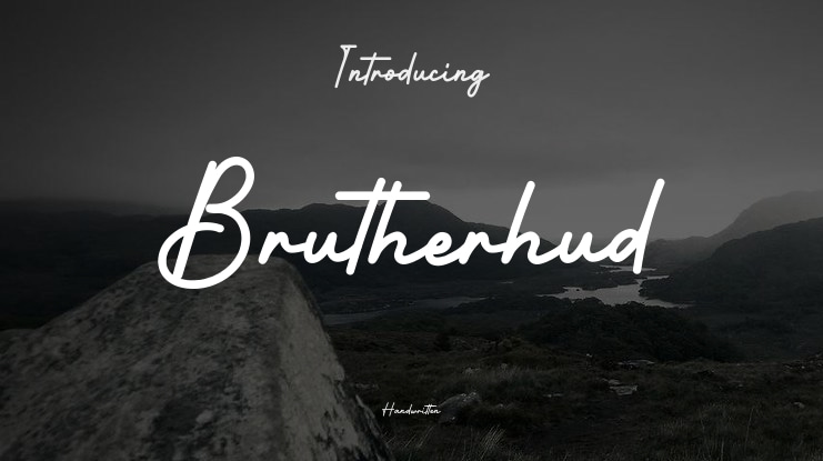 Brutherhud Font