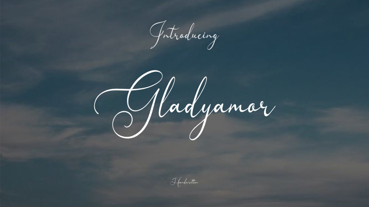 Gladyamor Font