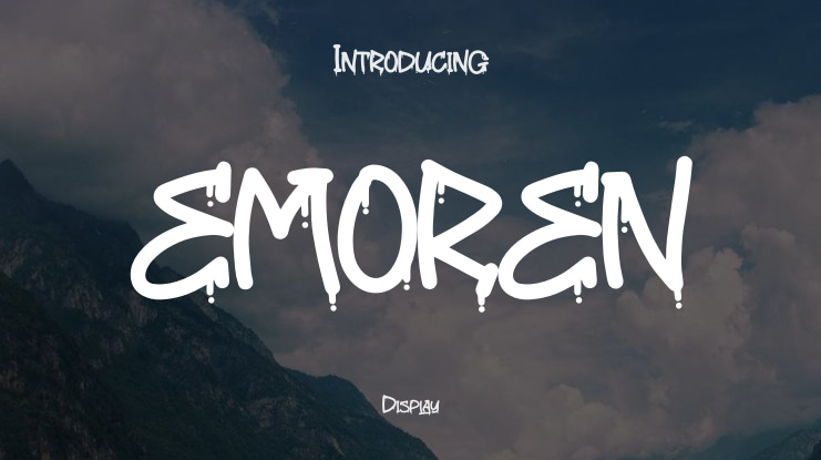 EMOREN Font