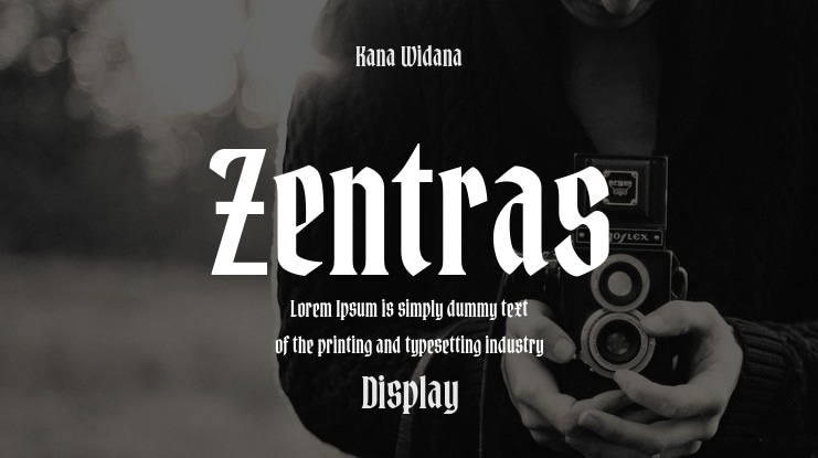 Zentras Font
