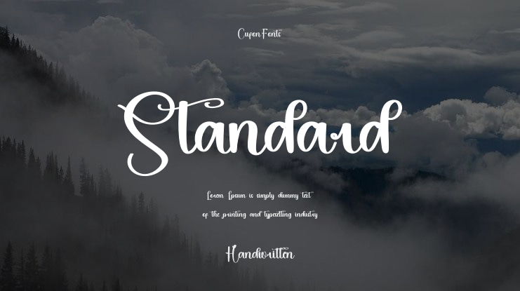Standard Font
