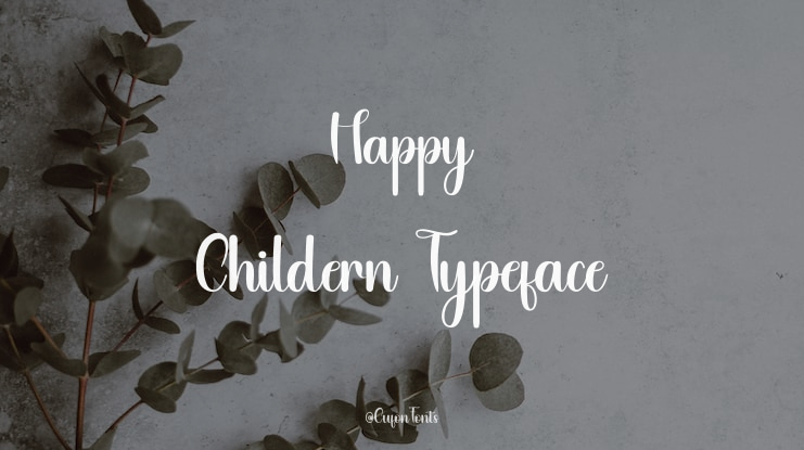 Happy Childern Font