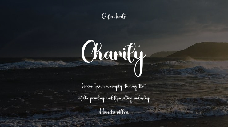 Charity Font