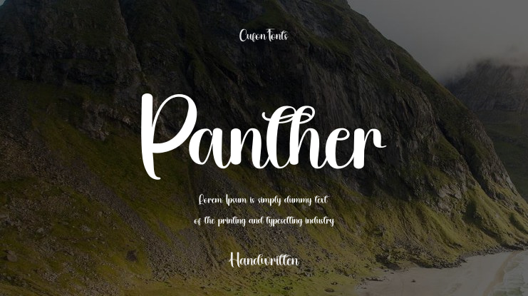 Panther Font