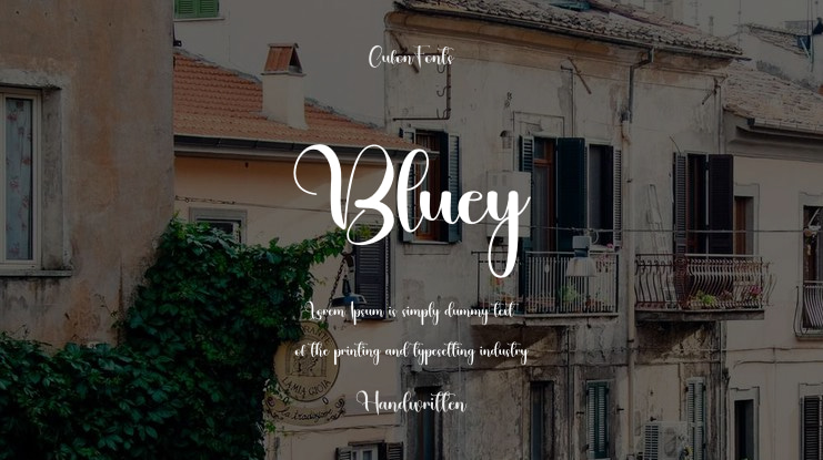 Bluey Font
