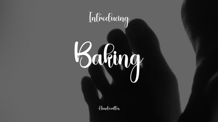 Baking Font