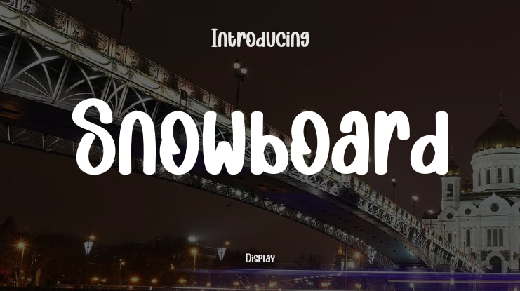 Snowboard Font